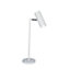 Make It A Home Lagos White & Chrome Minimalistic Adjustable Table Lamp