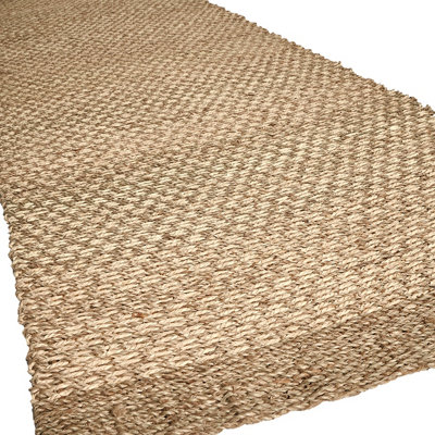 Make It A Home Olia Woven Seagrass & Palm Leaf Mat