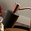 Make It A Home Pontic Black & Copper Marble Base Table Lamp