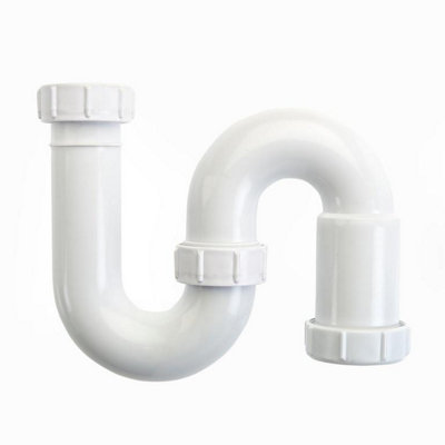 Make Swivel S Trap White (40mm)