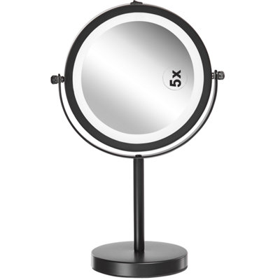 Makeup Mirror LED TUCHAN Black