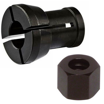 Makita 1 4 Collet Cone Nut for Routers DRT50 RT0700 RP0900 3612C RP2301 DIY at B Q