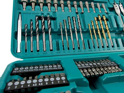 Makita 101 piece discount mixed drill bit set