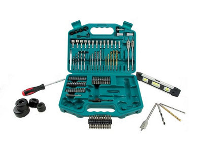 Makita 101 deals piece bit set