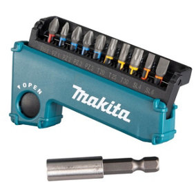 Makita 11 Piece Impact Premier Torsion Screwdriver Bit Set + Magnetic Bit Holder