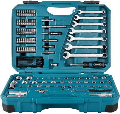 Makita - 120 Piece Maintenance Kit Tool Set