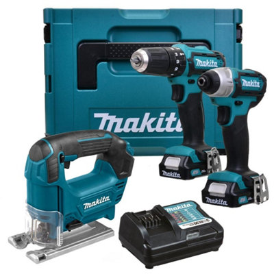 Makita drill and jigsaw deals set b&q