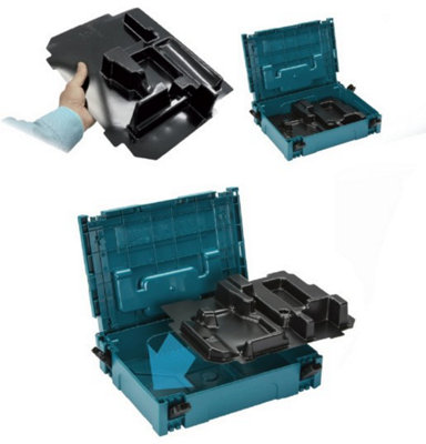 Makita 18v 2kg SDS Hammer Drill Makpac Tool Case and Inlay for