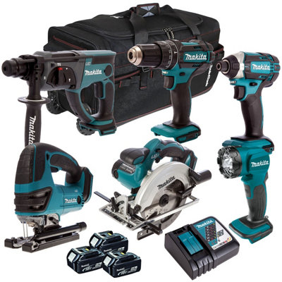 Makita drill and jigsaw best sale set b&q