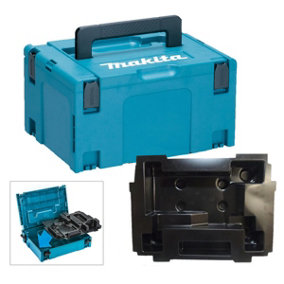 Makita 18v Autofeed Screwgun Makpac Tool Case and Inlay for DFR550 DFR440