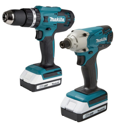 Makita 18v combi set hot sale