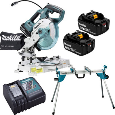 Makita 18v DLS600Z 165mm Cordless Brushless Double Bevel Mitre Saw