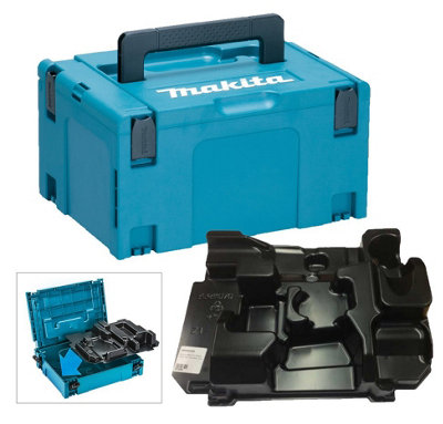 Makita 18v Tool Case Toolbox Twin Pack Case Makpac for Combi Drill Impact Driver