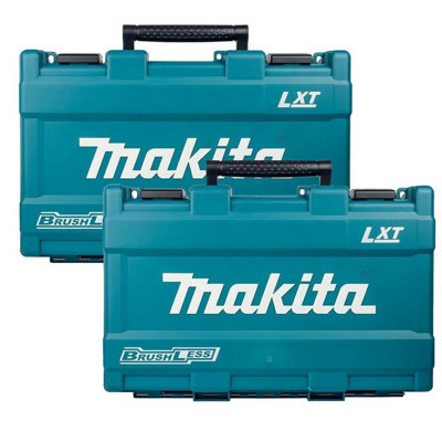 Makita 18v Tool Storage Case Fits 2 Drill Combi Impact Driver Brushless LXT x 2