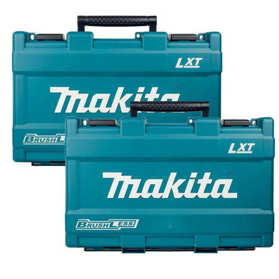 Makita 18v Tool Storage Case Fits 2 Drill Combi Impact Driver Brushless LXT x 2