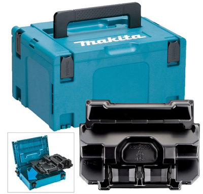 Makita 18v Type 3 Power Source Battery Charger Makpac Case DC18RD DC18RC BL1850