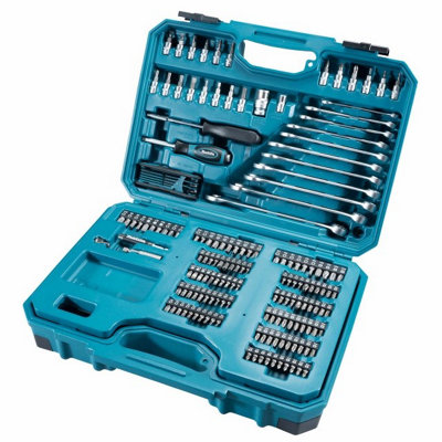 Makita 227 Piece General Maintenance Kit Spanner Screwdriver