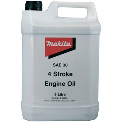 Makita 4 Stroke Engine Oil SAE 30 - 5 ltr Bottle - For EM2651LH BHX2501 +++