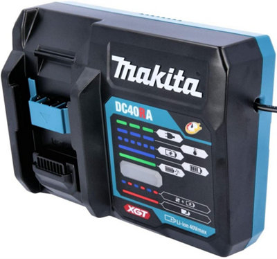 Makita 40V XGT Power Source Kit 4x BL4020 2.0Ah Batteries DC40RA