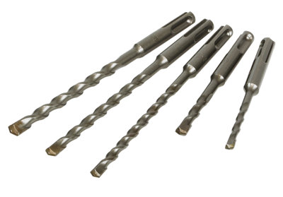 Makita 8 Piece SDS Plus Drill + Point Bullet Cold Flat Chisel Set ...