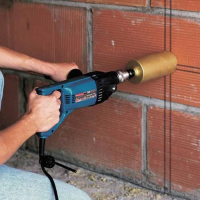 Buy Makita 8406 Diamond Core Drill Rotary Percussion 240V + 10 Piece ...