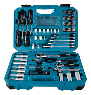 Makita - 87 Piece Mechanics Tool Set Kit