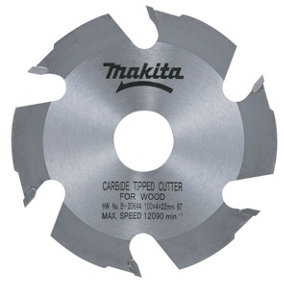 Makita B-20644 100mm TCT 6 Tooth Blade Fits Biscuit Jointer DPJ180 PJ7000