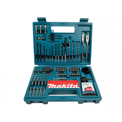 Makita B-53811 Drill & Screwdriver Bit Accessory Set, 100 Piece Multi ...