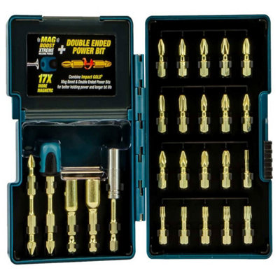 Makita B 69163 26 Piece Impact Gold Torsion Drill Bit Nutsetter Screwdriver Set DIY at B Q