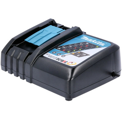 Makita BL1830 Battery 18V 3Ah Li-Ion LXT Battery Twin Pack With DC18RC 7.2V-18V Compact Fast Charger