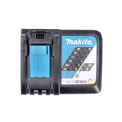 Makita BL1830 Battery 18V 3Ah Li-Ion LXT Battery Twin Pack With DC18RC 7.2V-18V Compact Fast Charger