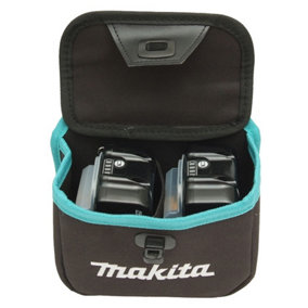 Makita BL1830 BL1840 BL1850 Twin Dual Battery Tool Pouch Belt Loop For Tool Belt