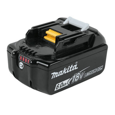 Makita BL1860 18v 2 x 6.0ah Lithium Batteries DC18RD Dual Port Charger + Makpac