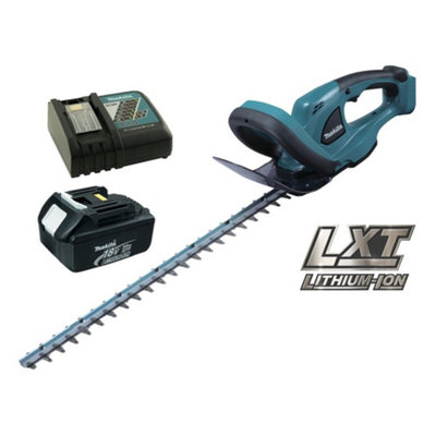 Makita BUH523RF LXT 18v Li-Ion Cordless Hedge Cutter Trimmer 52cm + 1 Battery