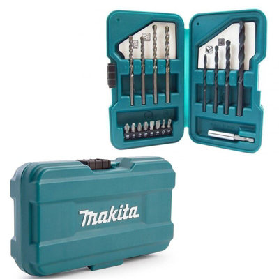 Makita 200 piece discount drill bit set