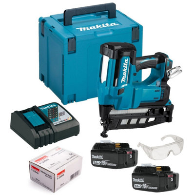 Refurb Makita DBN600ZJ 64mm 18V Li-Ion LXT  Second Fix Cordless Nail Gun - Bare - 7