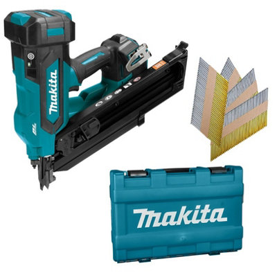 Makita DBN900ZK 18v LXT Brushless Gasless Framing Nailer 1st Fix + 90mm Nails