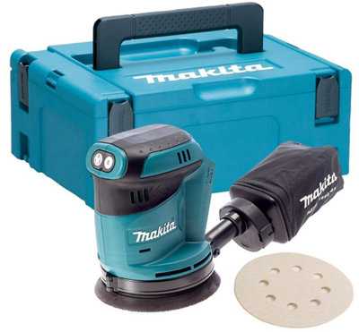Makita DBO180Z 18v LXT Lithium Ion Random Orbital Sander 125mm Body Makpac