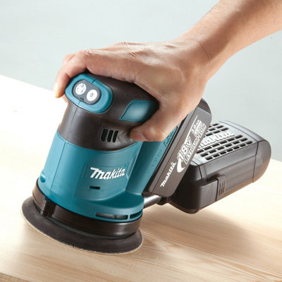 Makita DBO180Z 18v LXT Lithium Ion Random Orbital Sander 125mm Body Makpac