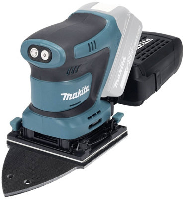 Makita DBO480RTJ 18v LXT 1 4 Sheet Cordless Palm Detail Sander Delta 2x5ah DIY at B Q