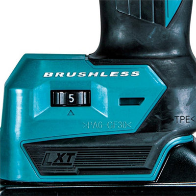 Makita DBS180Z 18v LXT Cordless Brushless Belt Sander Power File Bare & Makpac