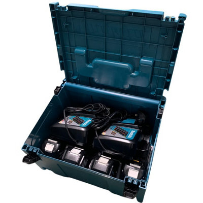 Makita DC18RC 18v 22min Intelligent FAST Lithium Battery Charger + Battery Inlay