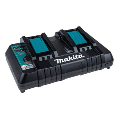 Makita DC18RD LXT Li-ion Dual Port Twin Rapid Charger 240V - Main Image