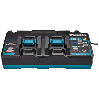 Makita DC40RB 40V Max XGT Twin Port Charger Rapid Charging 240v 191N14-5