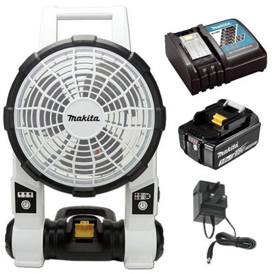 Makita battery on sale fan 18v