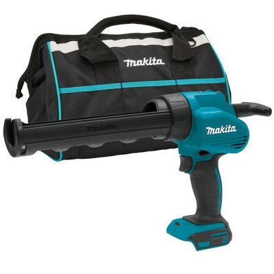 Makita DCG180Z 18v Lithium Ion Cordless Caulking Gun 300ml Cartridge Bare + Bag