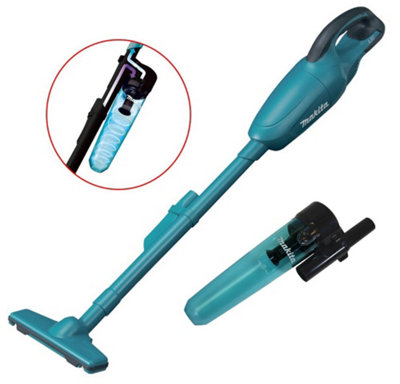 Makita DCL180Z 18 Volt LXT Lithium Blue Vacuum Cleaner Cyclone