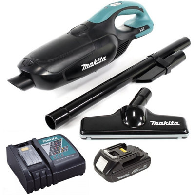 Makita DCL182ZB 18v Black LXT Lithium Vacuum Cleaner Cordless + 1 x 2AH Battery