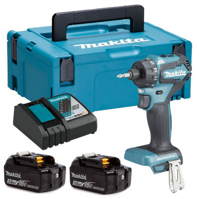 Makita DDF083RFJ 18v LXT Li-ion 6.35mm Drill Driver Cordless 1/4" Hex 2 x 3.0ah