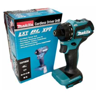 Makita DDF083Z 18v LXT 6.35mm Drill Driver Cordless Brushless 1/4" Hex - Bare